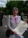 Jenny with her FRS certificate
